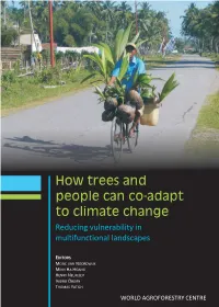 How Trees and People Can Co-Adapt to Climate Change Reducing Vulnerability in Multifunctional Landscapes