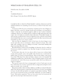 Nobel Lecture by Toshihide Maskawa