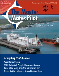 Navigating USNS Comfort