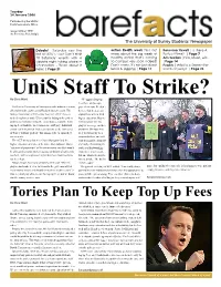 Tories Plan to Keep Top up Fees