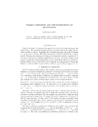 [12] Is Usually Discussed in the Context of Formal Languages and Model Theory