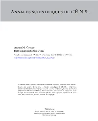 Finite Complex Reflection Groups