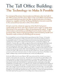 The Tall Office Building: the Technology to Make It Possible