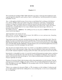 RUTH Chapters 3, 4 This Is Already Our Last Study of Ruth. While This