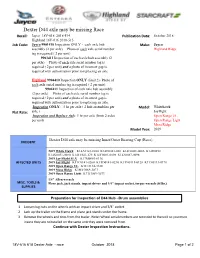 Dexter D44 Axle May Be Missing Race