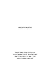 Design Management