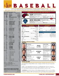 1 @Ulm Bsb • #Defendthenest Ulmwarhawks.Com 2021 Ulm
