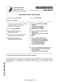 Cleaning Compositions Containing Bleach Activator Compounds