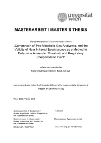 Masterarbeit / Master's Thesis