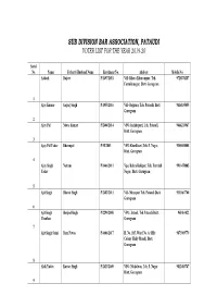 Voter List File 289 1