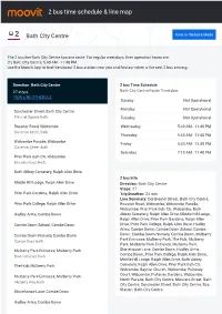 2 Bus Time Schedule & Line Route