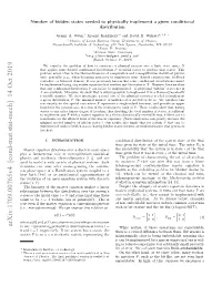 Arxiv:1709.00765V4 [Cond-Mat.Stat-Mech] 14 Oct 2019