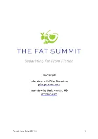 Transcript: Interview with Pilar Gerasimo Pilargerasimo.Com