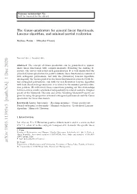 Arxiv:1903.11395V3 [Math.NA] 1 Dec 2020 M