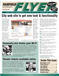 City Web Site to Get New Look & Functionality