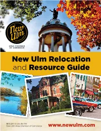 New Ulm Relocation and Resource Guide