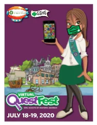 Questfest 2020 Program Book