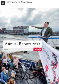 Annual Report 2017 | University of Amsterdam 1