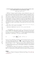 Arxiv:1612.05103V5 [Math.CA] 23 Jun 2018 Is− Completely≥ Monotone If and Only If It Is the Laplace Transform of a Radon Measure on [0, ) ([28,6])