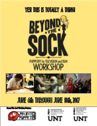 Beyond the Sock Workshop Partners: There’S a Method to Our Madness