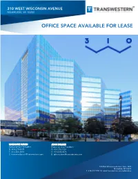 Office Space Available for Lease
