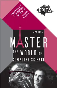 COMPUTER SCIENCE MASTER of Computerscienceenglish Program