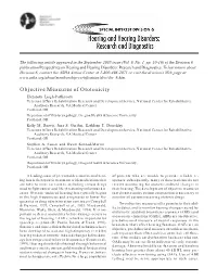 Objective Measures of Ototoxicity