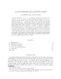 Radon Measures and Lipschitz Graphs