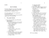 1 2 11/1/15 Intro to Obadiah the Book of Obadiah Is the Fourth Minor