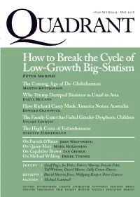 Howtobreak the Cycle of Low-Growthbig-Statism