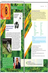 Chapter 8 Machines 227 Machines Finding the Meaning of Unknown Words Before You Read This Chapter, Skim Through It Briefly and Identify Any Words You Do Not Know