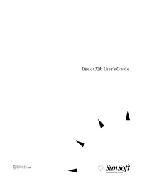 Direct Xlib User's Guide