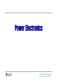 Power Electronicselectronics