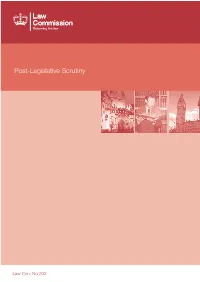 The Law Commission (LAW COM No 302)