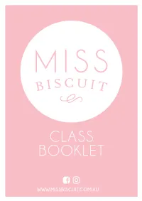 Class Booklet