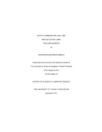 Crypto Ransomware Analysis and Detection Using