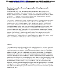 Functional Annotation of Human Long Noncoding Rnas Using Chromatin