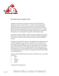 Get Reactive in System 96!