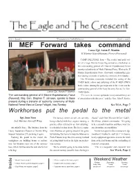 II MEF Forward Takes Command Lance Cpl