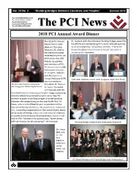 PCI Newsletter Summer