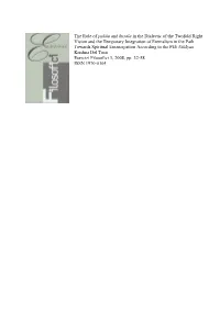 The Role of Puñña and Kusala in the Dialectic of the Twofold Right Vision and the Temporary Integration of Eternalism in the P