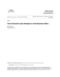 Cash Conversion Cycle Strategies to Avoid Business Failure