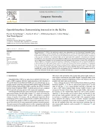 Openairinterface: Democratizing Innovation in the 5G Era
