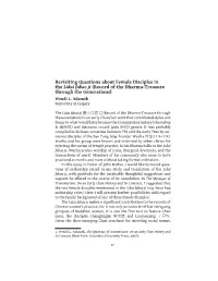 Revisiting Questions About Female Disciples in the Lidai Fabao Ji (Record of the Dharma-Treasure Through the Generations) Wendi L