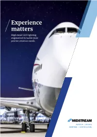 Experience Matters High Mast LED Lighting Engineered to Tackle Your Precise Aviation Needs