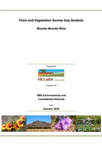 Flora and Vegetation Gap Analysis