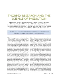 Thorpex Research and the Science of Prediction