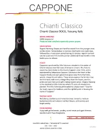 Cappone Chianti Classico