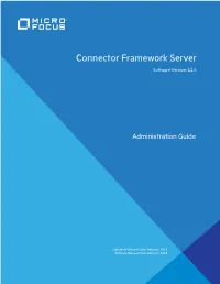 IDOL Connector Framework Server 11.6 Administration Guide