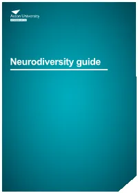 Neurodiversity Guide What Is Neurodiversity?